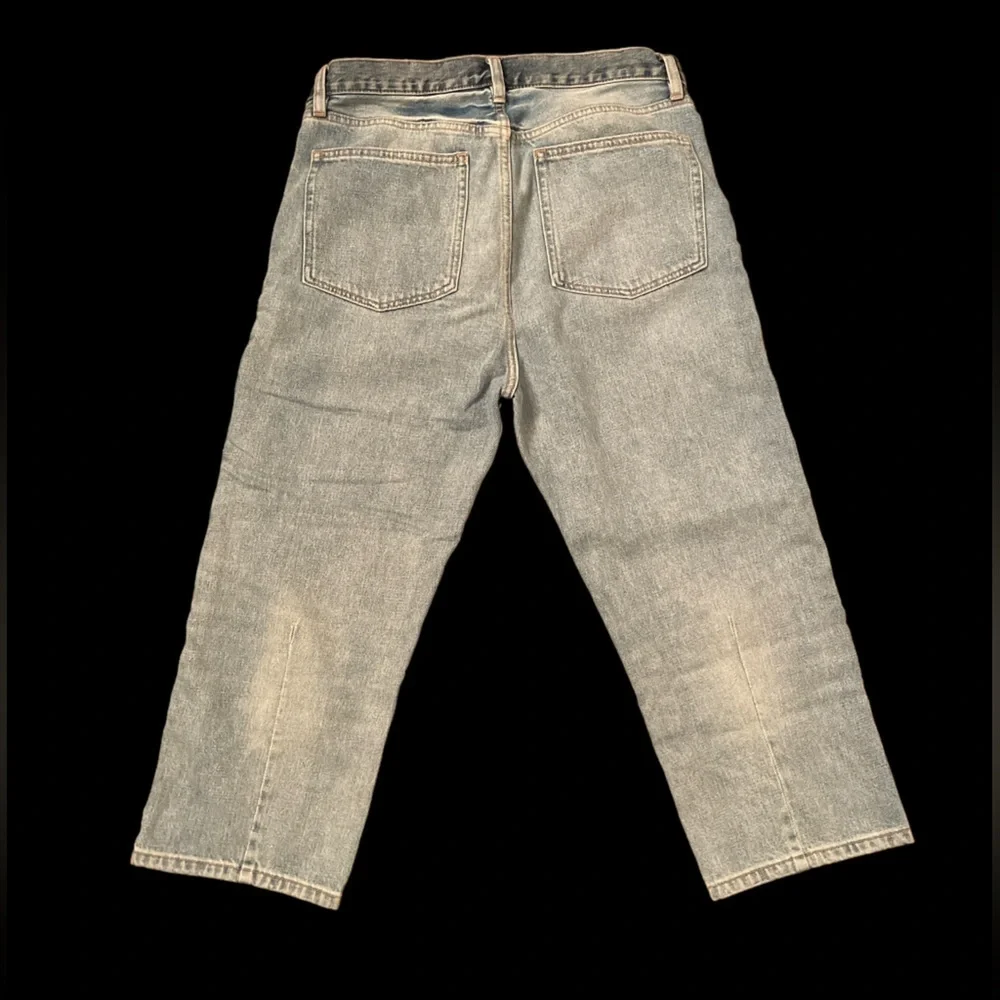 Marc Jacobs RARE big jeans DOUBLE TROUBLE denim sz 27 oversized selvege 32 waist - Picture 5 of 12